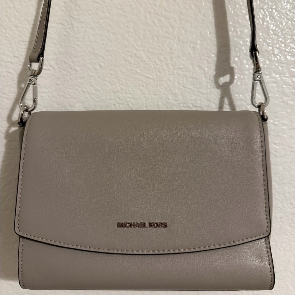Michael Kors Gray Crossbody Bag